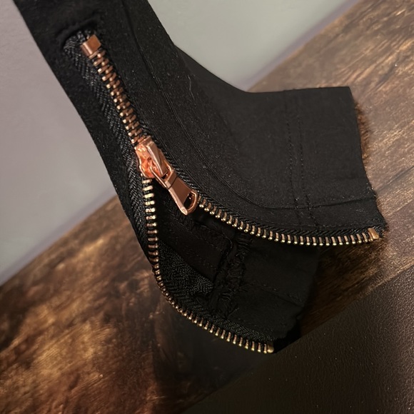 Motorcycle dress pants rose gold zippers - Picture 2 of 8